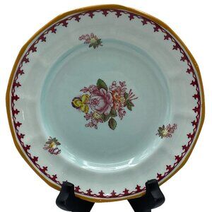 Vintage Adams England Calyx Ware 6" Bread Plates "Chelsea Sprays" Set of 2